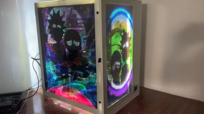 Caja PC monitor