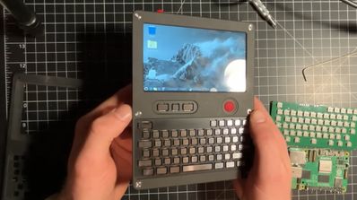 Raspberry Pi retro-futurista