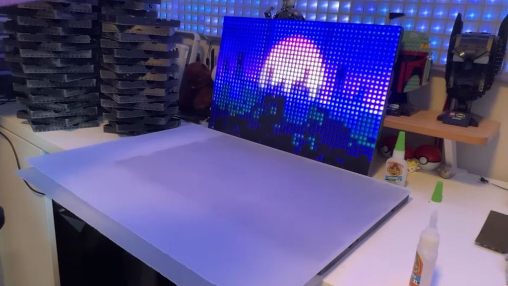 decorar pared leds