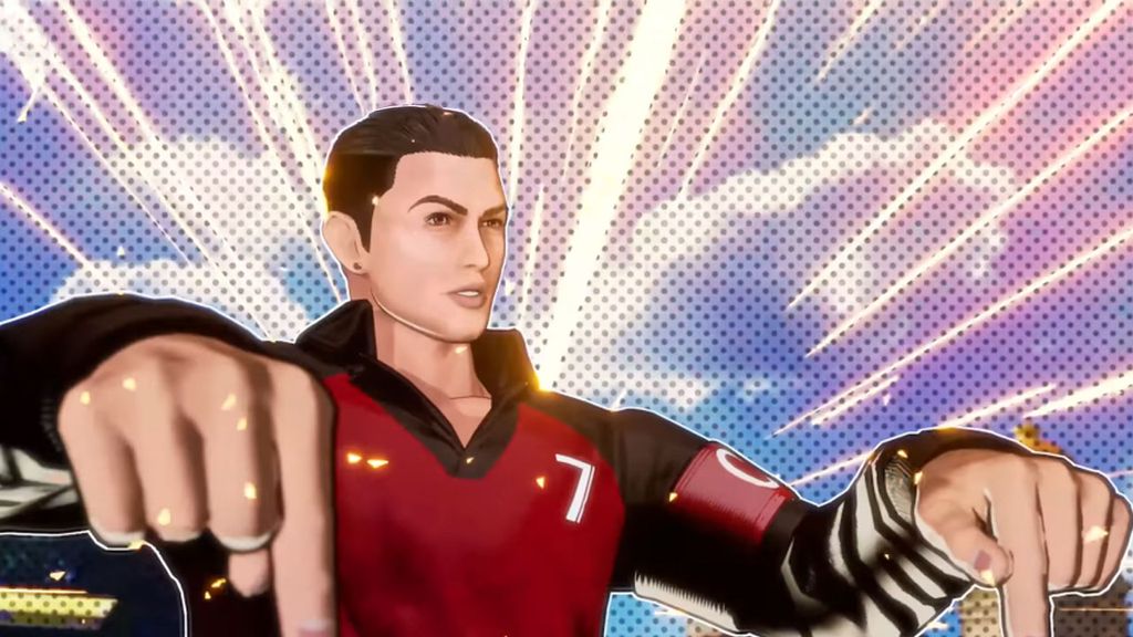 Cristiano Ronaldo en Fatal Fury.