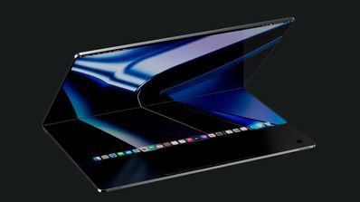 MacBook con pantalla plegable