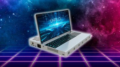 Portátil con componentes de PC