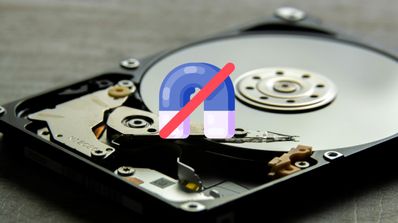 Destruir disco duro imán
