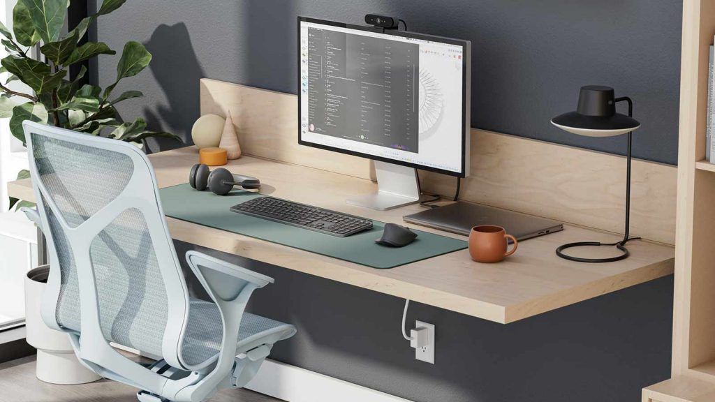 Teclado y ratón para trabajar