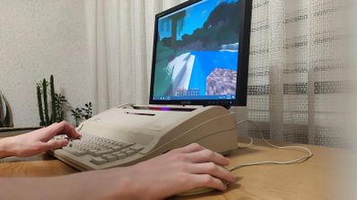 Máquina de escribir convertida en PC