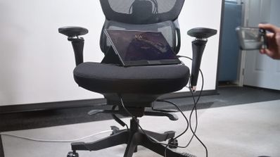 Silla con PC gaming