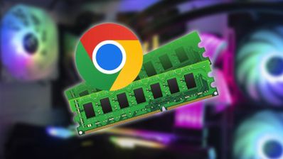 Logo Chrome y memoria RAM