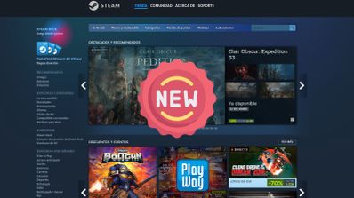 Interfaz de Steam antigua