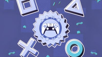 Imagen promocional que muestra un dibujo de un mando de PS5.