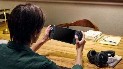 ROG Xbox Ally utilizada como una consola portátil