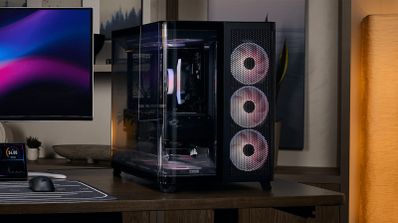 Caja de PC con triple cámara