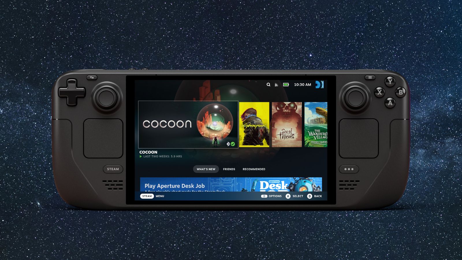 Valve activa una función en tu Steam Deck que protege su pantalla y ...