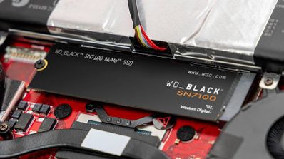 SSD M.2 NVME instalado en una placa base
