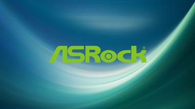 Logo de ASRock, empresa de hardware