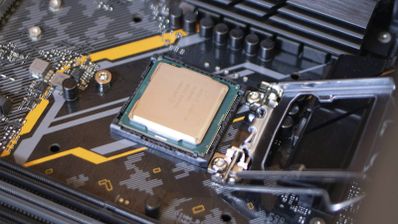 Procesador sobre una placa base