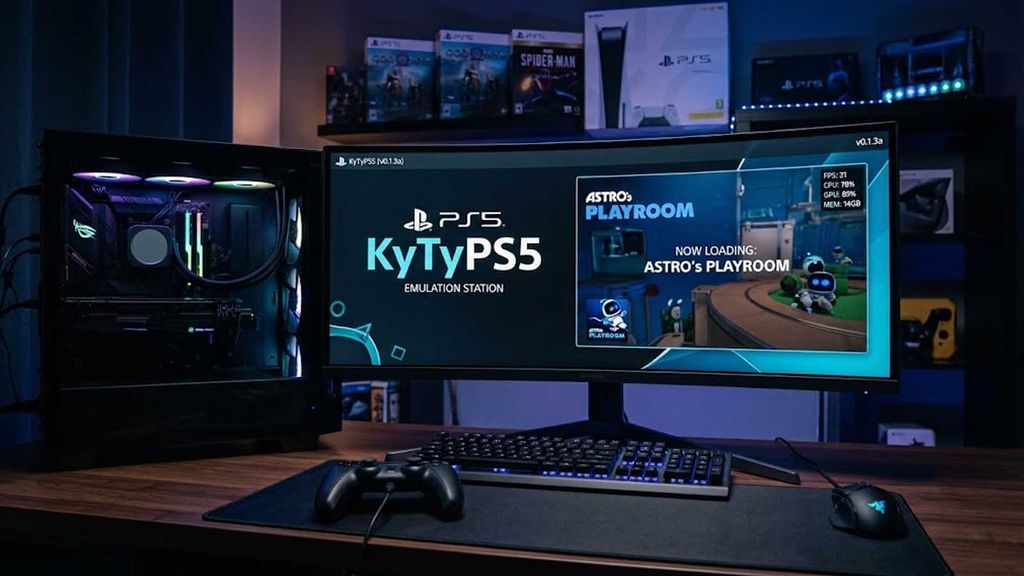 Emulador juegos PS5 en PC