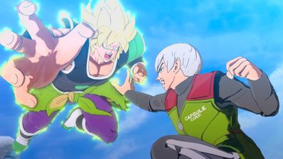 Luchando contra Broly en Dragon Ball Xenoverse 3
