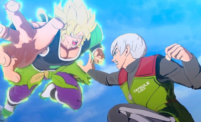 Luchando contra Broly en Dragon Ball Xenoverse 3