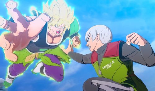 Luchando contra Broly en Dragon Ball Xenoverse 3