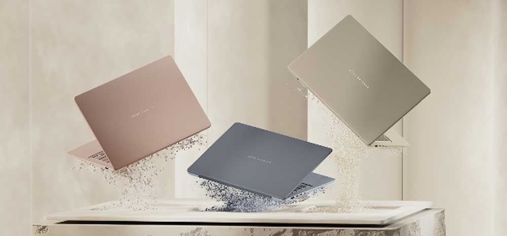 Portátiles ASUS colores