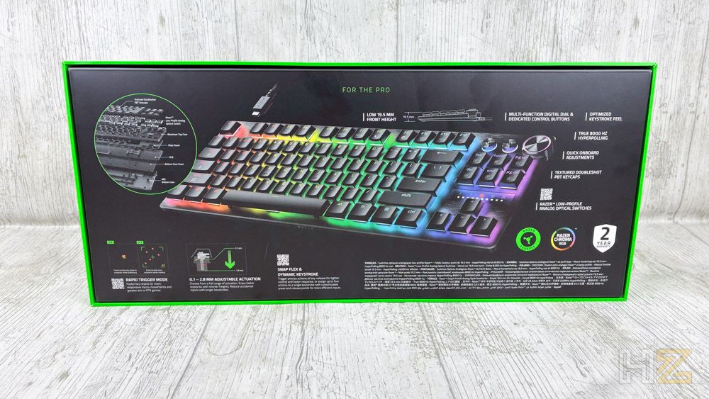 Razer Huntsman V3 Pro Low Profile TKL 8KHZ