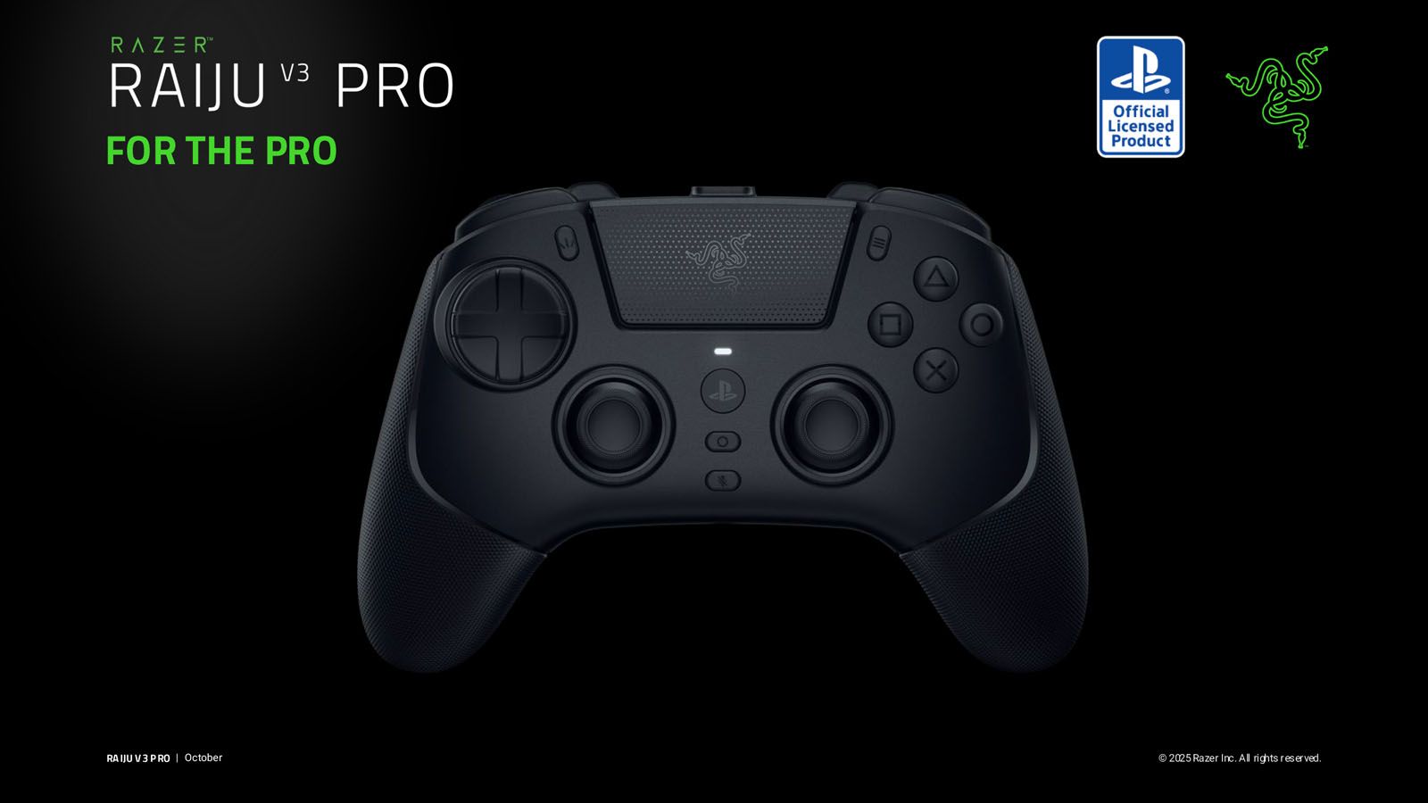 Raiju V3 Pro y auriculares | Foto Razer