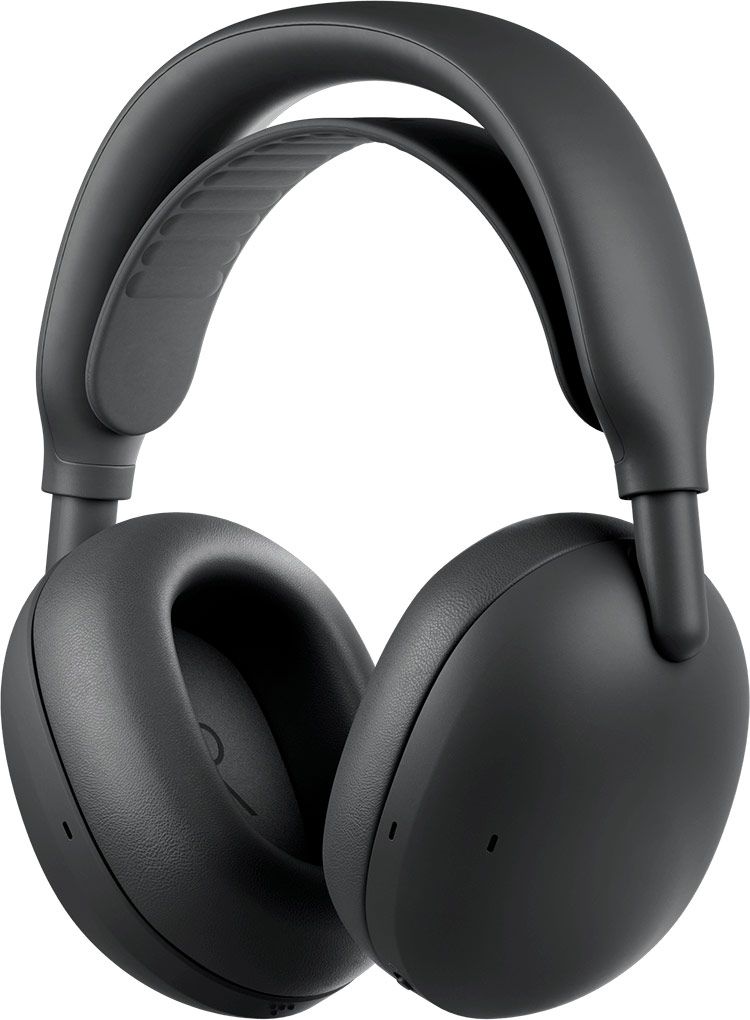 Auriculares inalámbricos Logitech Zone Vibe Pro en color grafito con diadema acolchada y almohadillas circumaurales.