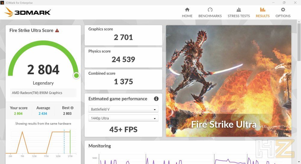 3DMark Fire Strike Ultra