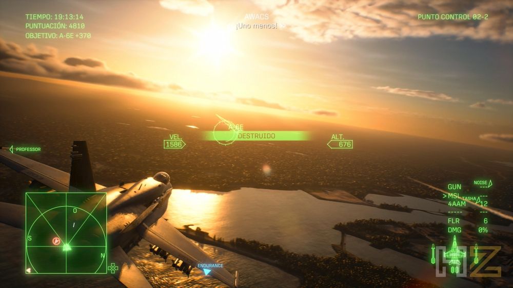 Ace Combat 8 Wings of Theve HardZone