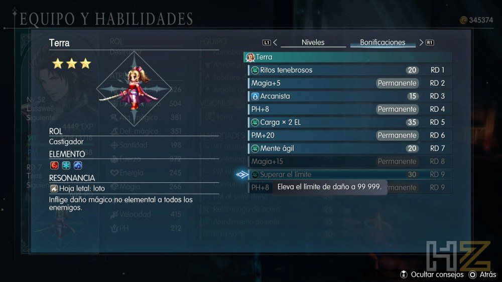 Captura Final Fantasy Resonance HardZone