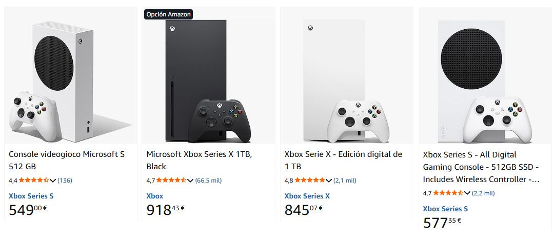 Consolas Xbox Amazon