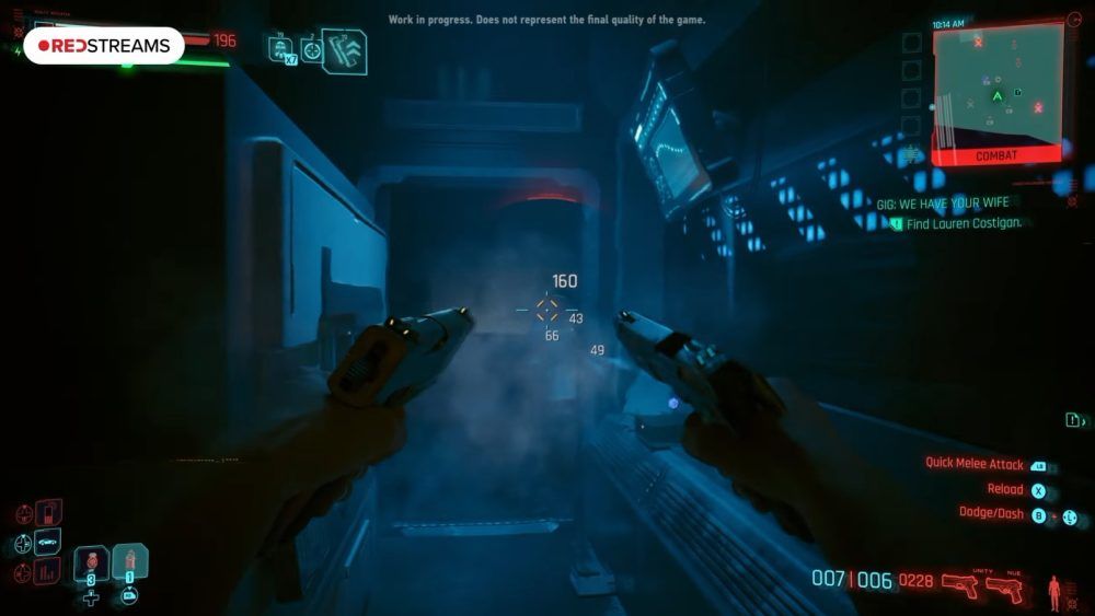 Cyberpunk dual wielding