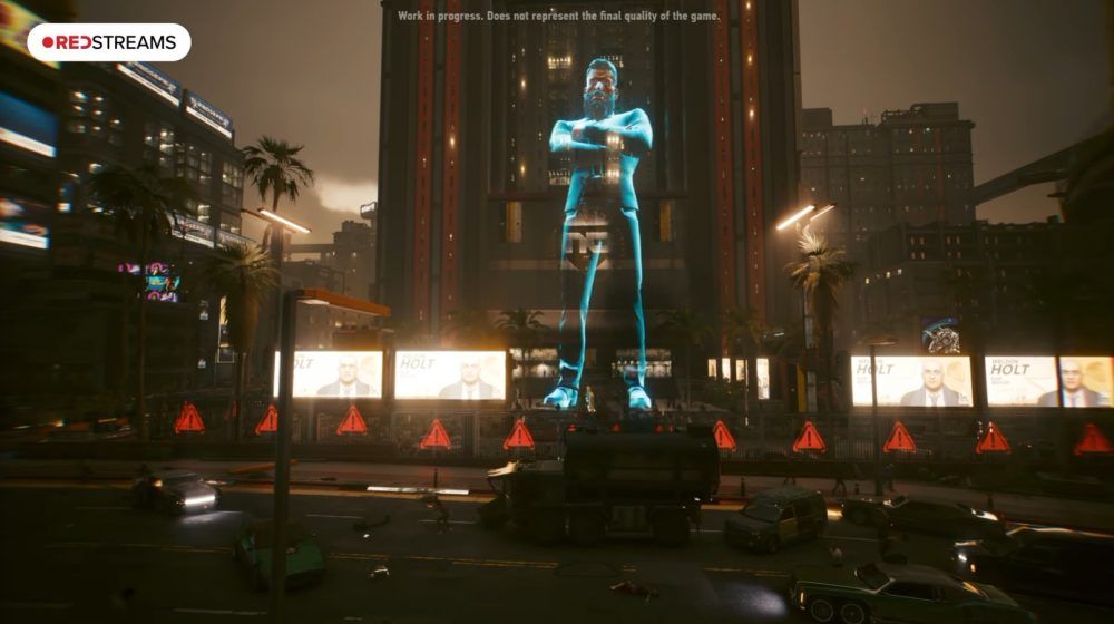 Cyberpunk holograma