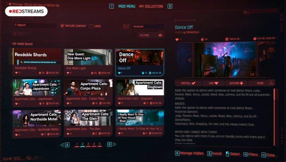 Mods Cyberpunk