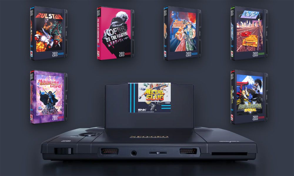 Neo Geo AES cartuchos