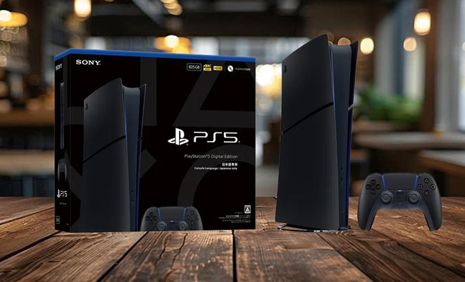 PS5 Midnight Black