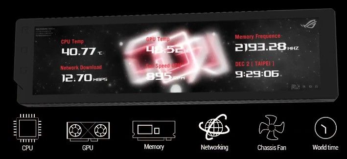 Pantalla ROG