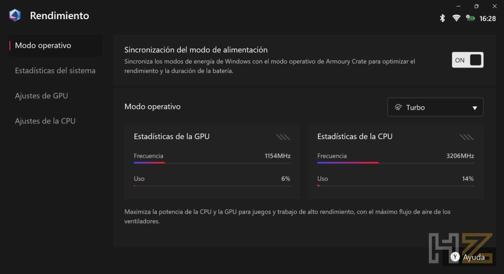 ASUS Armoury Crate SE