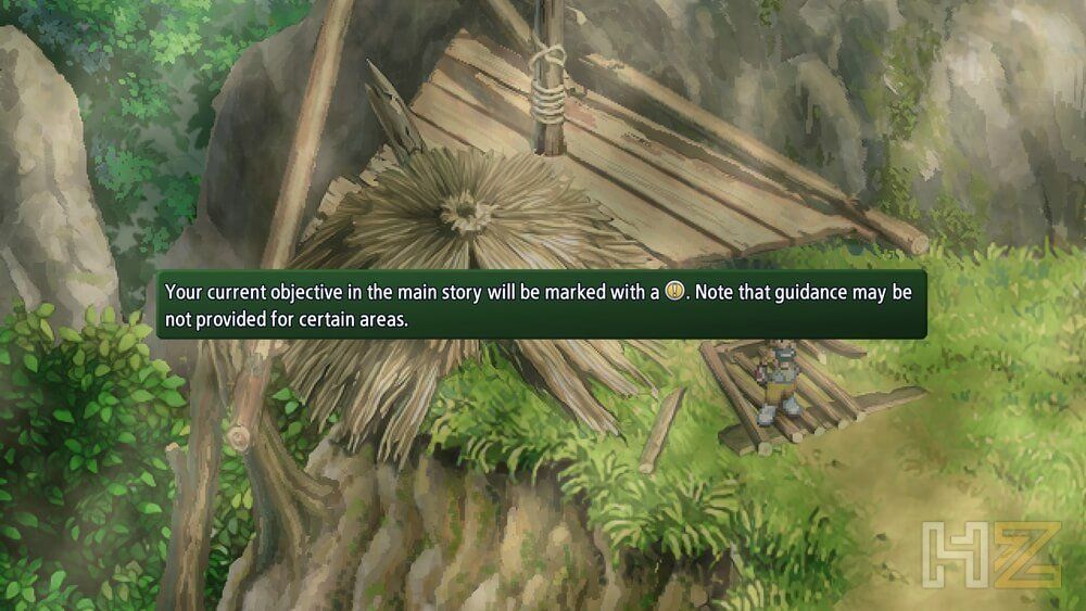 Sistema de marcado de objetivos en Tales of Eternia Remastered