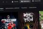 Interfaz de la biblioteca de juegos en la aplicación de escritorio de Epic Games Store.