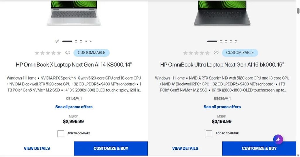 Precios HP