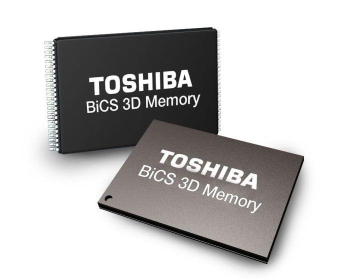 Toshiba BiCS NAND chips