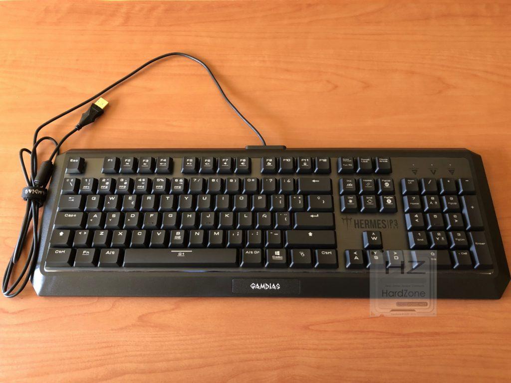 Primer vistazo teclado GAMDIAS Hermes P3