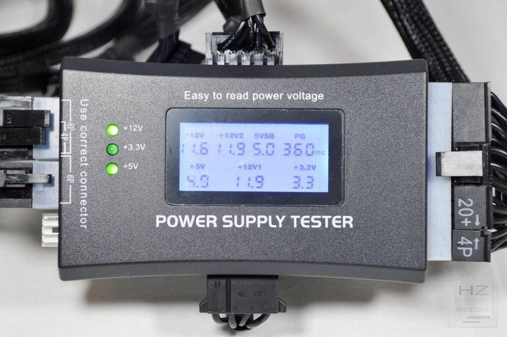 Análisis be quiet! System Power 9 600W - Tester fuente
