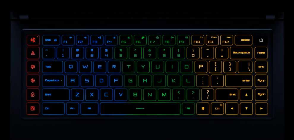 teclado xiaomi gaming laptop
