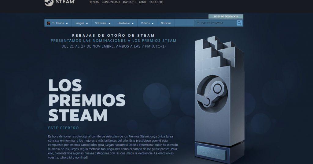 Premios-Steam 2018