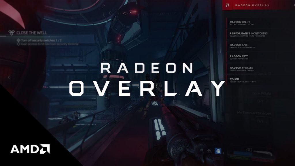 AMD Radeon Overlay