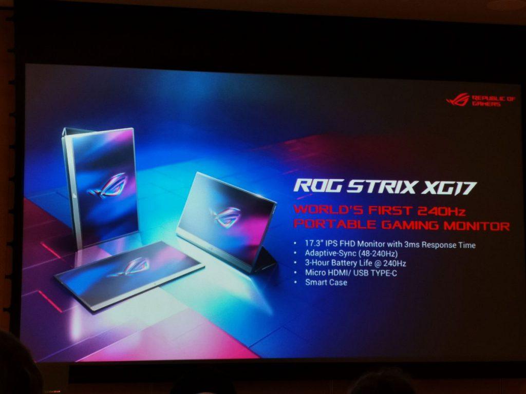 ASUS ROG Strix XG17 - Presentación 1