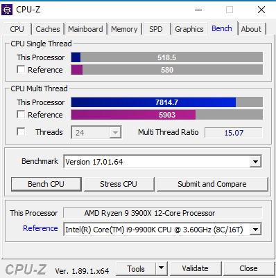 AMD Ryzen 9 3900X RAM 3600 MHz (2)