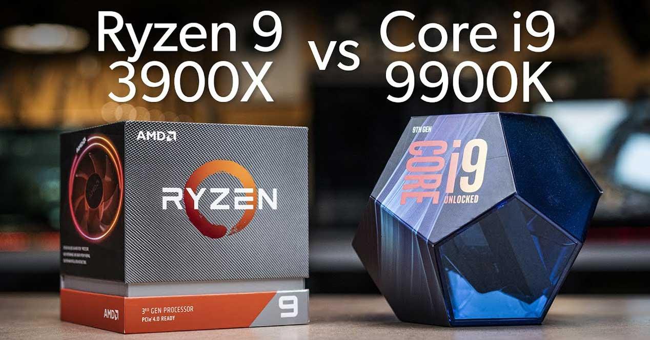 AMD Ryzen 9 3900X vs Intel Core i9-9900K: qué procesador es mejor
